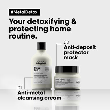 Masque Protecteur Anti-Dépôt Metal Detox - Metal Detox | L'Oréal Partner Shop