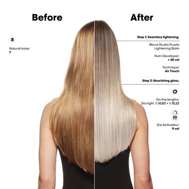 Milky Chai look - Blond Studio | L'Oréal Partner Shop