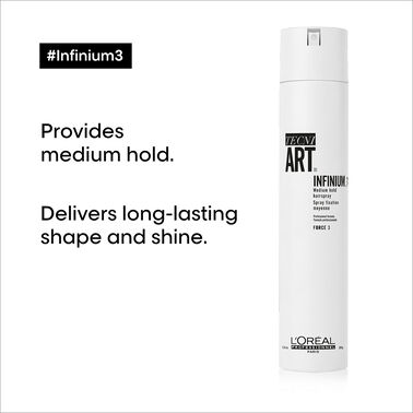 INFINIUM 3 MEDIUM HOLD HAIRSPRAY - QuickOrder | L'Oréal Partner Shop