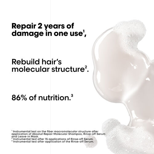 Absolut Repair Molecular shampoo Refill - Refills | L'Or&eacute;al Partner Shop