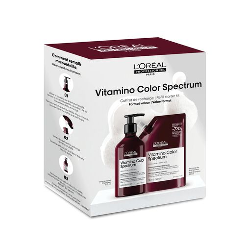 Vitamino Color Spectrum Shampoo Refill Kit - Vitamino Color Spectrum | L'Oréal Partner Shop