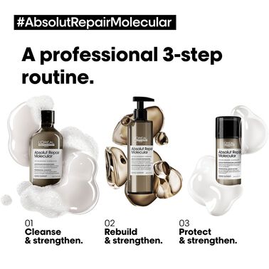 Absolut Repair Molecular Shampoo - NEW! Absolut Repair Molecular | L'Oréal Partner Shop