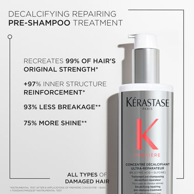 Concentré Décalcifiant Ultra-Réparateur Pre-Shampoo Treatment - Première | L'Oréal Partner Shop