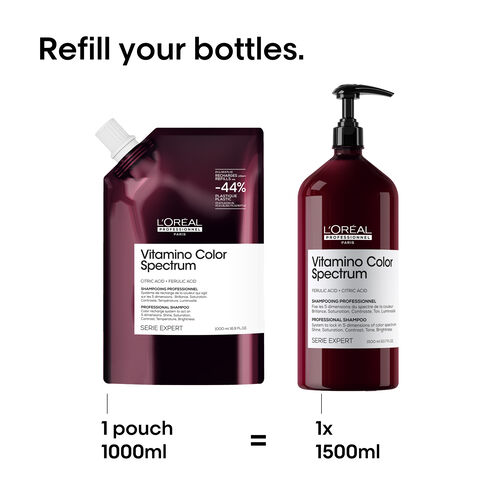 Vitamino Color Spectrum Shampoo Refill - Refills | L'Or&eacute;al Partner Shop