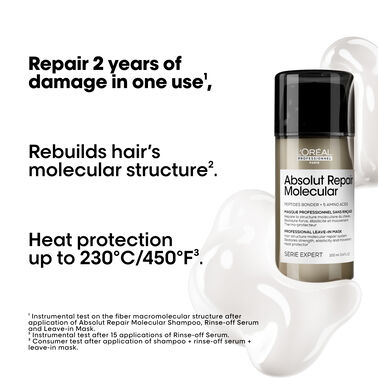 MASQUE SANS RINÇAGE ABSOLUT REPAIR MOLECULAR - Absolut Repair Molecular | L'Oréal Partner Shop