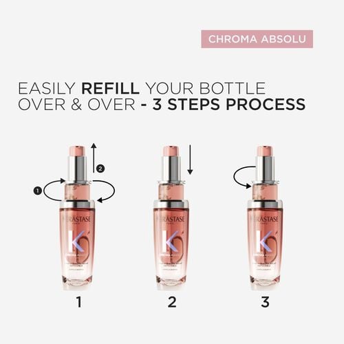 L'Huile Chroma Éclat Refillable Hair Oil - Refill | L'Oréal Partner Shop