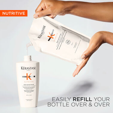 BAIN SATIN RICHE NUTRITIVE SHAMPOO REFILL POUCH - Refill | L'Oréal Partner Shop