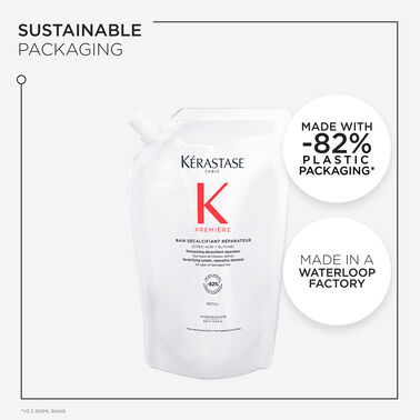 BAIN DÉCALSIFIANT RÉPARATEUR SHAMPOO REFILL POUCH - Première | L'Oréal Partner Shop