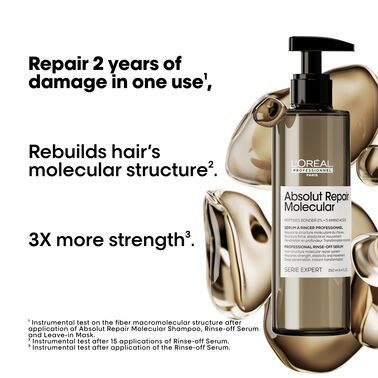 Absolut Repair Molecular Rinse-Off Serum - Absolut Repair Molecular | L'Oréal Partner Shop