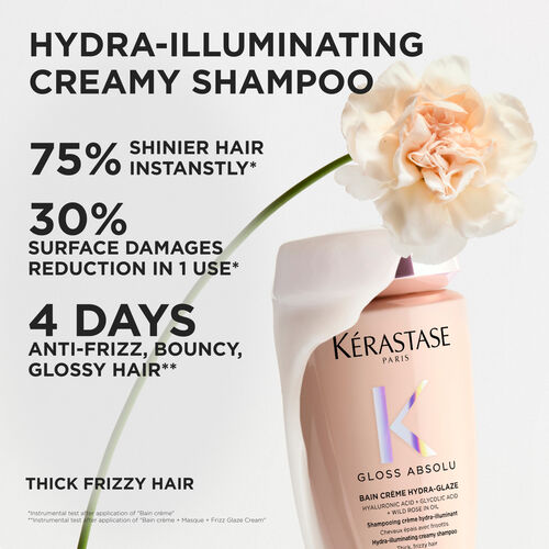 GLOSS ABSOLU BAIN CR&Egrave;ME HYDRA-GLAZE SHAMPOO - Gloss Absolu | L'Or&eacute;al Partner Shop