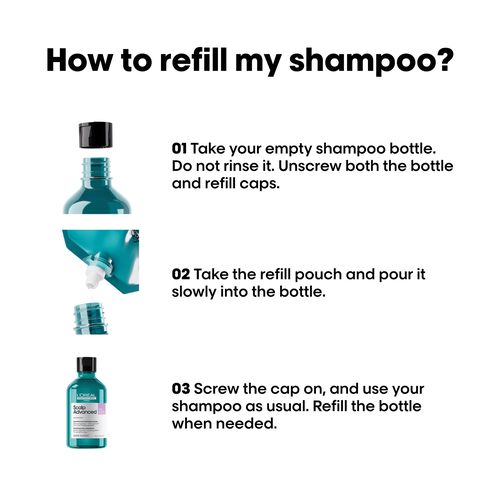 Scalp Advanced Anti-Discomfort Shampoo Refill Kit - Refill | L'Oréal Partner Shop