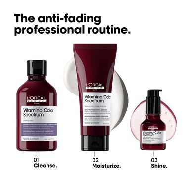 Vitamino Color Spectrum Purple Neutralizing Shampoo - NEW! Vitamino Color Spectrum | L'Oréal Partner Shop