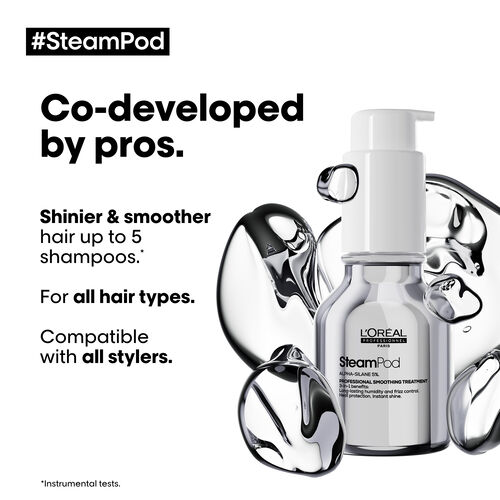 Steampod Professional Smoothing Treatment - L'Or&eacute;al Professionnel | L'Or&eacute;al Partner Shop