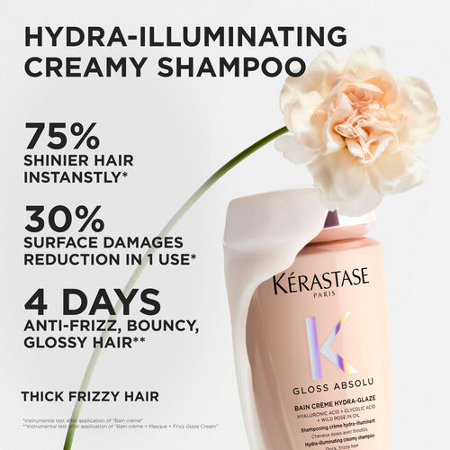GLOSS ABSOLU BAIN CR&Egrave;ME HYDRA-GLAZE SHAMPOO - Gloss Absolu | L'Or&eacute;al Partner Shop