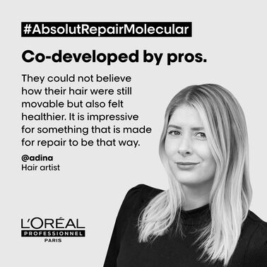 Absolut Repair Molecular Shampoo - NEW! Absolut Repair Molecular | L'Oréal Partner Shop