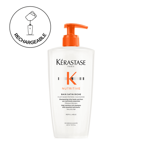 Shampooing Bain Satin Riche - Recharge | L'Oréal Partner Shop