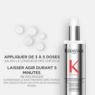 TRAITEMENT PRÉSHAMPOING CONCENTRÉ DÉCALCIFIANT ULTRA-RÉPARATEUR - Première | L'Oréal Partner Shop