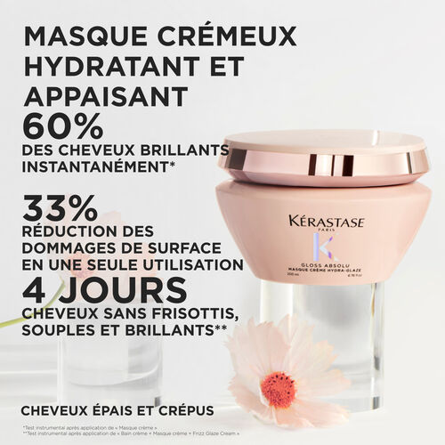 GLOSS ABSOLU MASQUE CR&Egrave;ME HYDRA-GLAZE - Gloss Absolu | L'Or&eacute;al Partner Shop