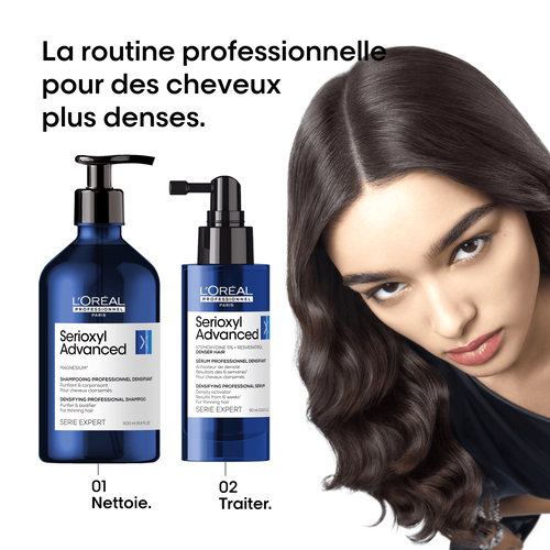 S&Eacute;RUM PROFESSIONNEL DENSIFIANT Serioxyl Advanced - Serie Expert | L'Or&eacute;al Partner Shop