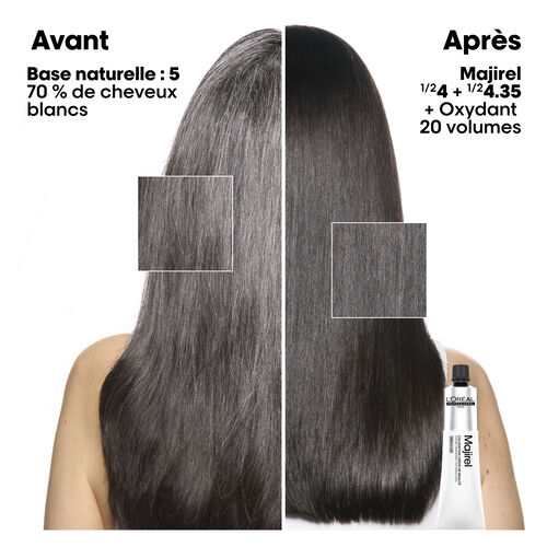 Majirel look. Base naturelle: 5 - Majirel | L'Oréal Partner Shop