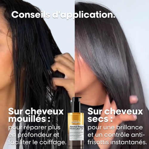 Huile Bi-Phase Absolut Repair Molecular - Absolut Repair Molecular | L'Or&eacute;al Partner Shop