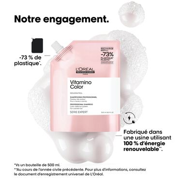 Vitamino Color shampooing recharge - NOUVEAU! Recharge | L'Oréal Partner Shop