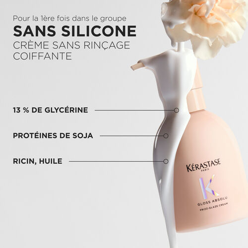 GLOSS ABSOLU FRIZZ-GLAZE CREAM CR&Egrave;ME COIFFANTE - Gloss Absolu | L'Or&eacute;al Partner Shop