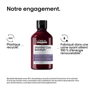 Vitamino Color Spectrum Shampooing neutralisant violet - NOUVEAU! Vitamino Color Spectrum | L'Oréal Partner Shop