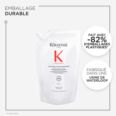 BAIN DÉCALSIFIANT RÉPARATEUR SHAMPOOING RECHARGE - Première | L'Oréal Partner Shop