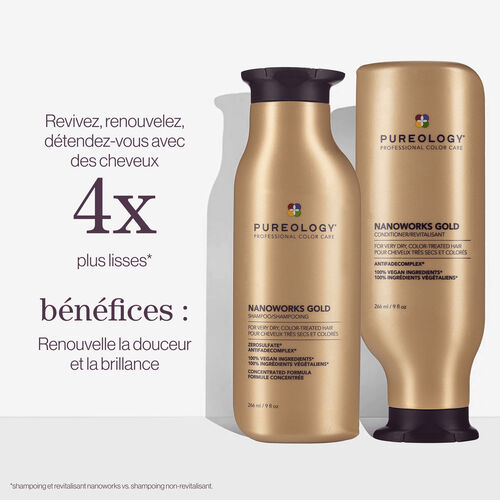 SHAMPOOING NANOWORKS GOLD - Soins capillaires | L'Or&eacute;al Partner Shop