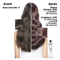 Majirel look. Base naturelle: 4 - Majirel | L'Oréal Partner Shop
