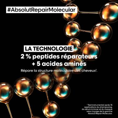 SHAMPOOING ABSOLUT REPAIR MOLECULAR - Absolut Repair Molecular | L'Oréal Partner Shop