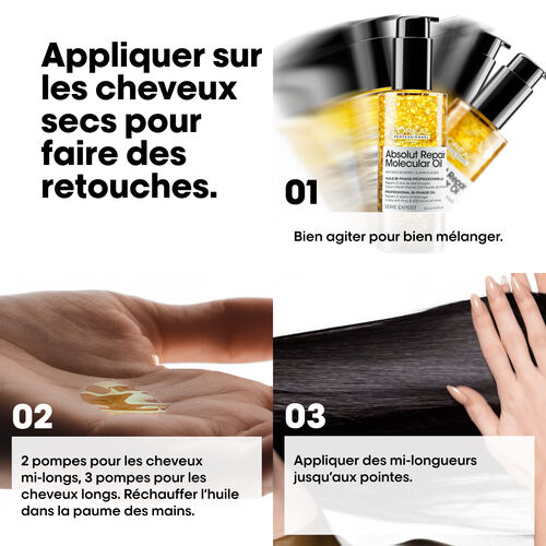 Huile Bi-Phase Absolut Repair Molecular - Absolut Repair Molecular | L'Or&eacute;al Partner Shop