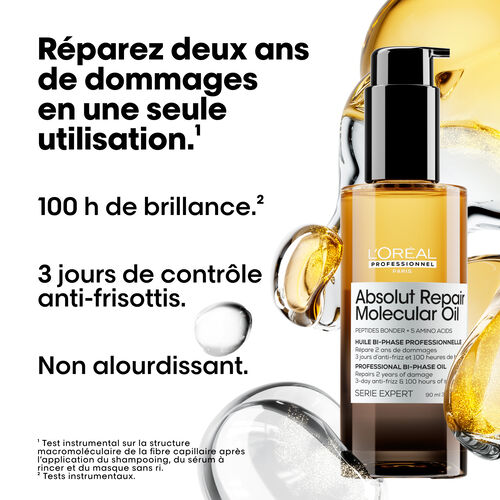 Huile Bi-Phase Absolut Repair Molecular - Absolut Repair Molecular | L'Or&eacute;al Partner Shop