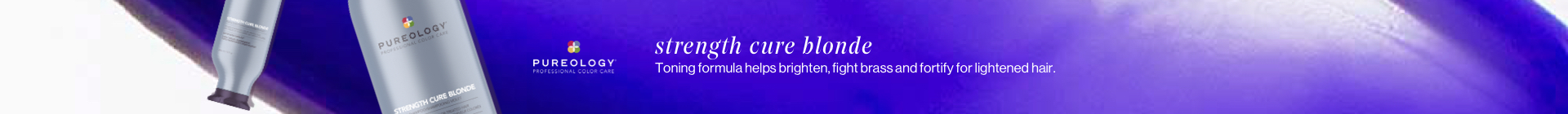 cat-banner-pureology-strength-cure-blonde | L'Oréal Partner Shop